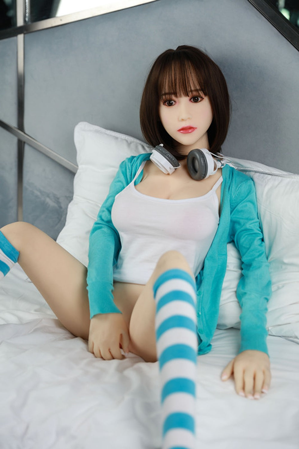 148cm/4ft10 Cute Medium Breast TPE Sex Doll Mai #37