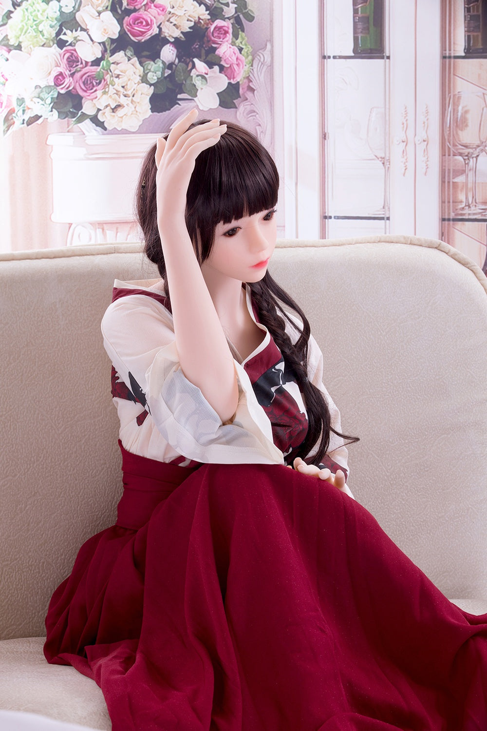 160cm/5ft3 Japanese Full Size TPE Sex Doll Mio #97