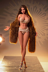 169cm/5ft7 Lifelike Curvy TPE Sex Doll Flavia #115