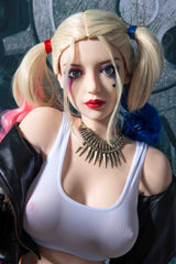 168cm/5ft6 C-Cup Harlequin-Inspired Cosplay TPE Sex Doll Noreen #3
