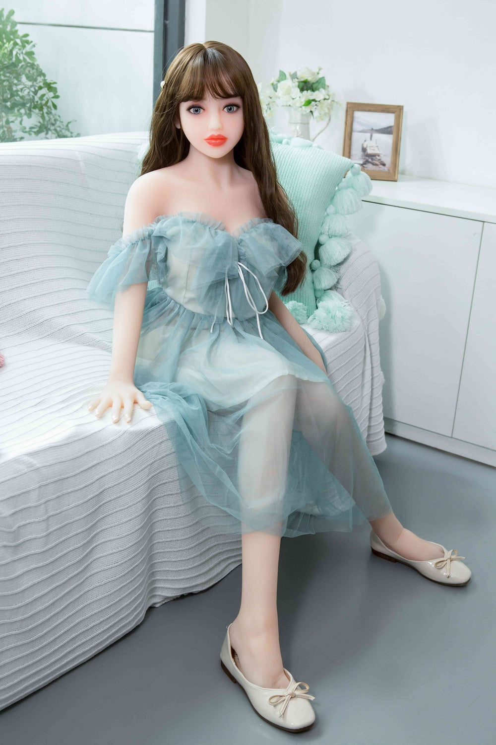 158cm/5ft2 Lifelike Small Breast TPE Sex Doll Eira #8