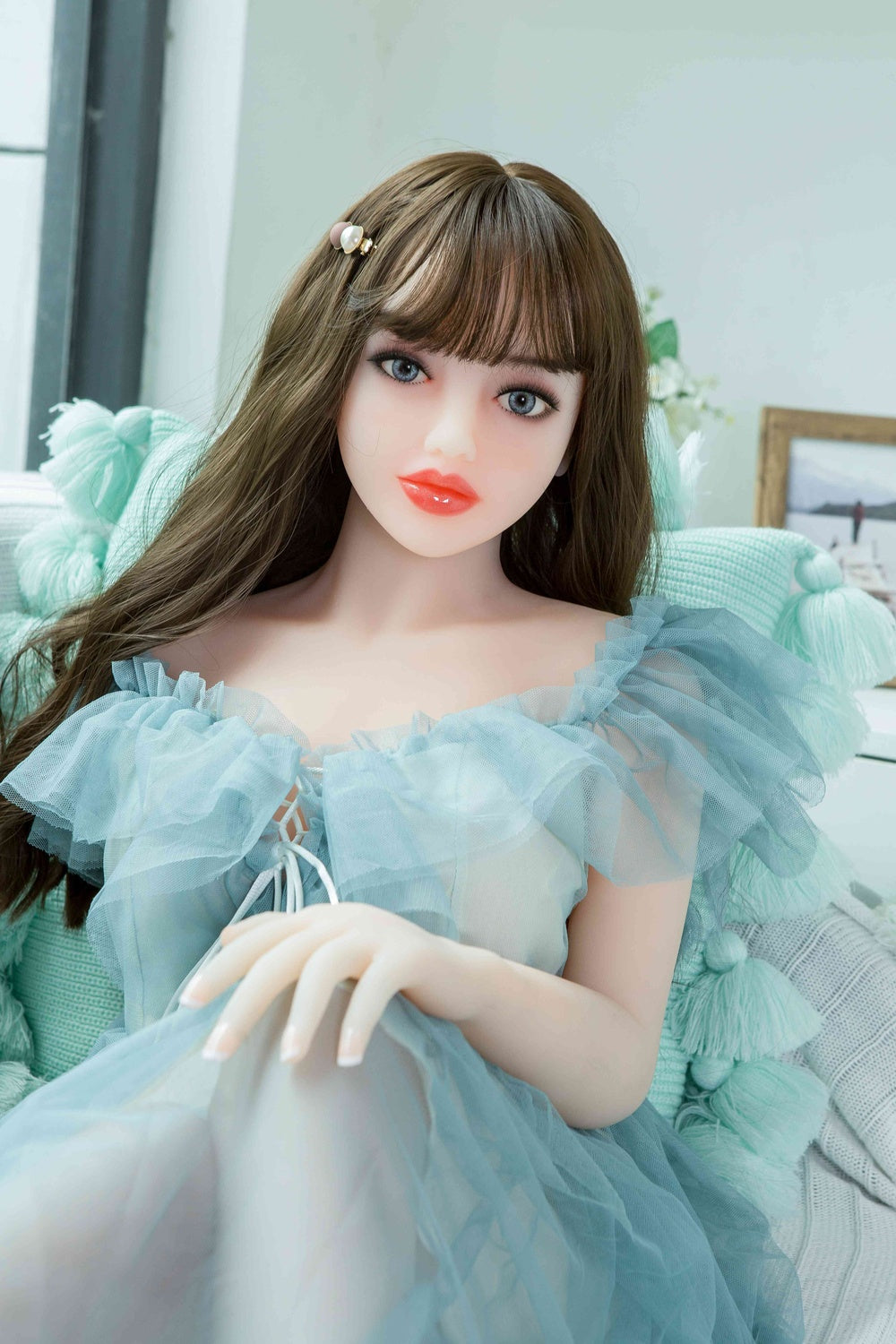 158cm/5ft2 Lifelike Small Breast TPE Sex Doll Eira #8