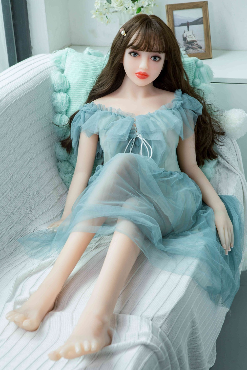 158cm/5ft2 Lifelike Small Breast TPE Sex Doll Eira #8