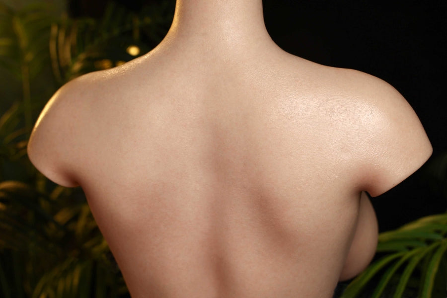 Real Skin Texture Asian Full Silicone Sex Doll Torso Daisy #134