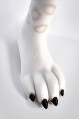 165cm/5ft5 D-cup Full Silicone Furry Sex Doll Velara White