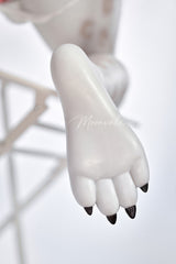 165cm/5ft5 D-cup Full Silicone Furry Sex Doll Velara White