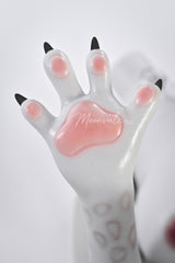 165cm/5ft5 D-cup Full Silicone Furry Sex Doll Velara White