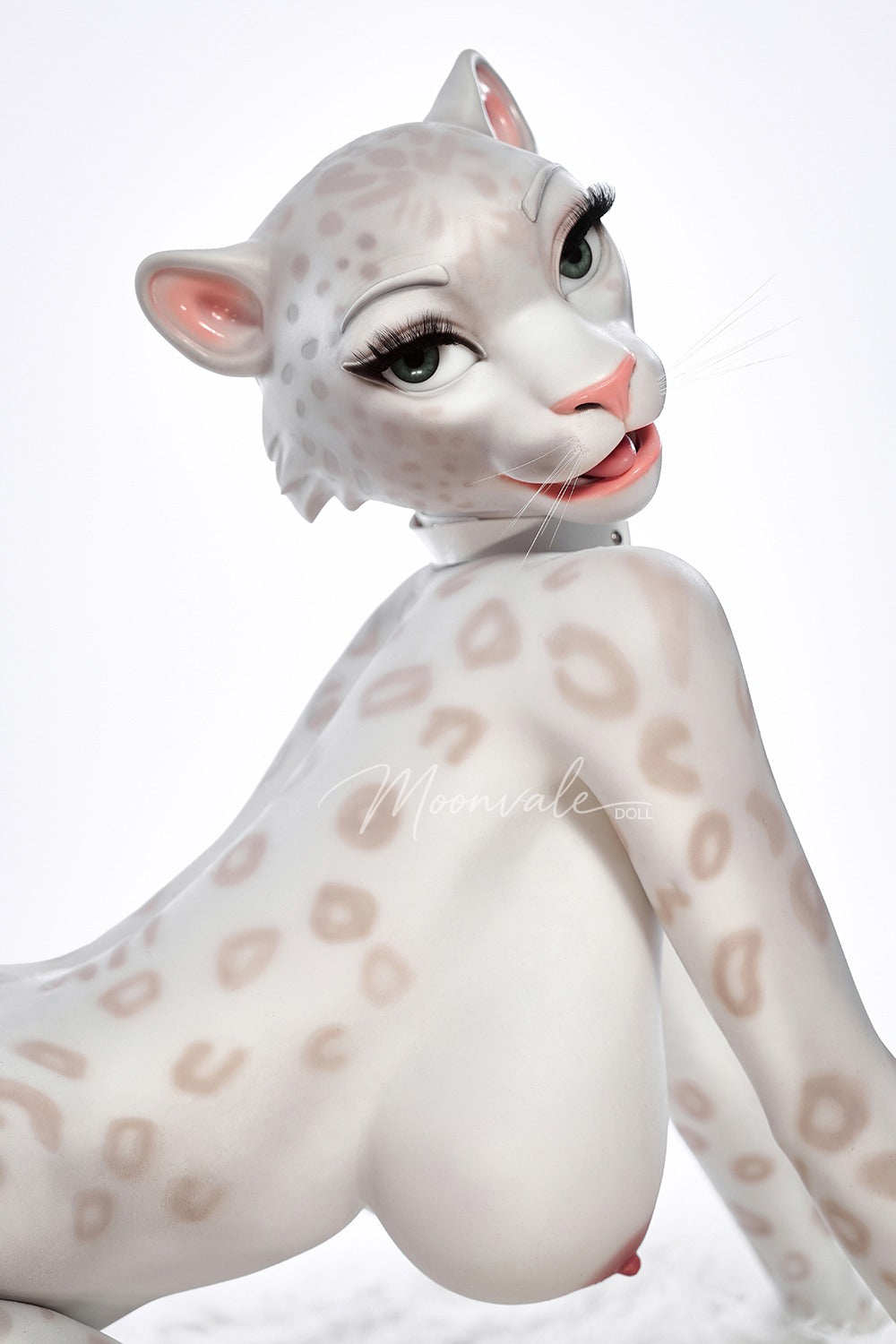 165cm/5ft5 D-cup Full Silicone Furry Sex Doll Velara White