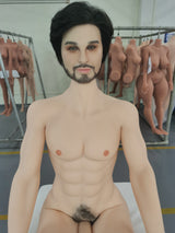 162cm/5ft4 Realistic Hybrid Male Sex Doll with Silicone Head Albert