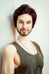 162cm/5ft4 Realistic Hybrid Male Sex Doll with Silicone Head Albert