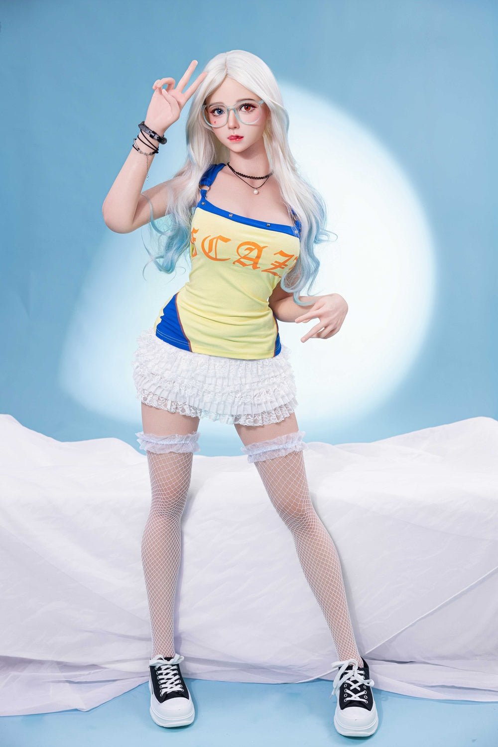 159cm/5ft3 D-Cup Korean ROS Full Silicone Sex Doll Anh #477