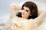 155cm/5ft1 Realistic Slim Hybrid Sex Doll with Silicone Head Honey #S10