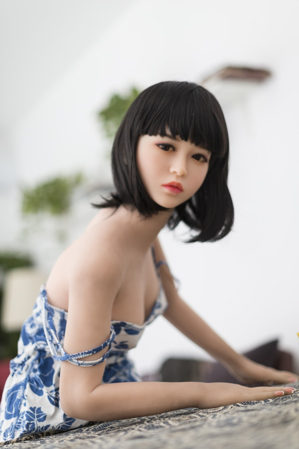 155cm/5ft1 A-Cup Asian Small Breast TPE Sex Doll Ruth #15