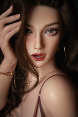 164cm/5ft5 European Movable Jaw ROS Full Silicone Sex Doll Luna #M18