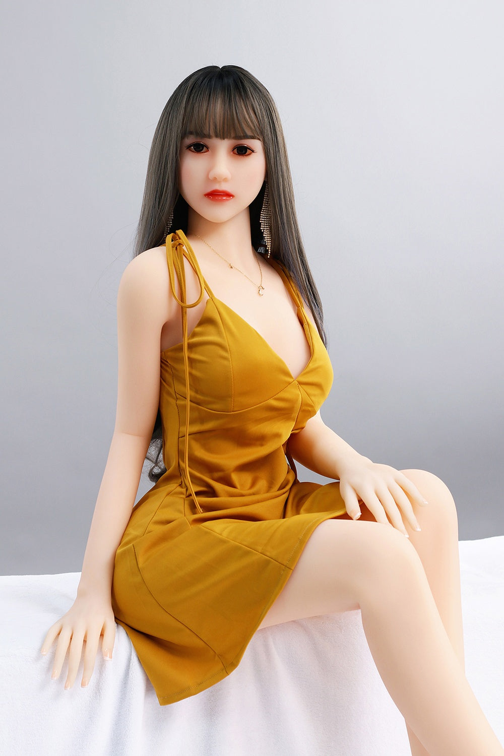 165cm/5ft5 Japanese Small Breast TPE Sex Doll Kaoru #37