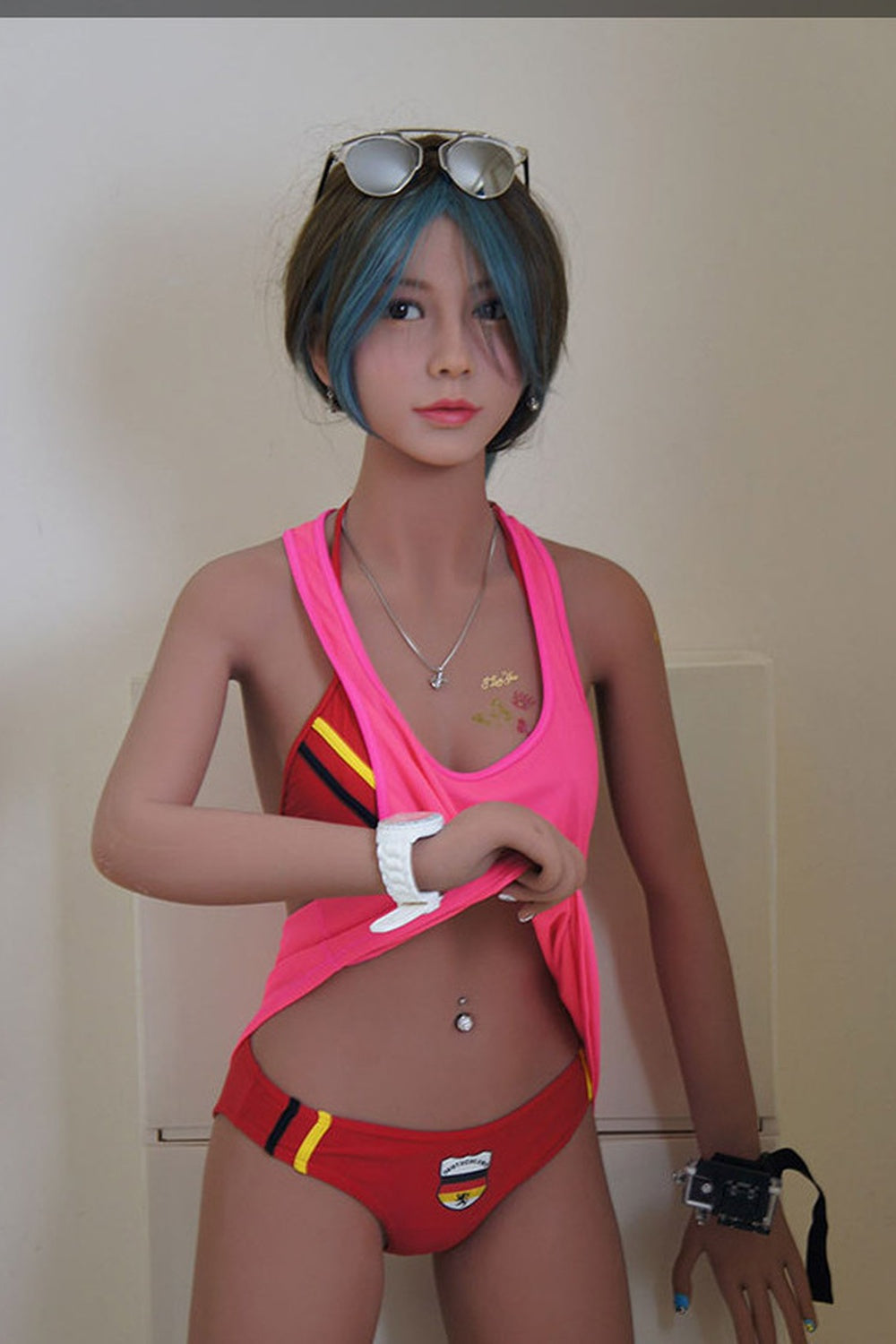155cm/5ft1 A-Cup European Mature Small Breast TPE Sex Doll Prima #50