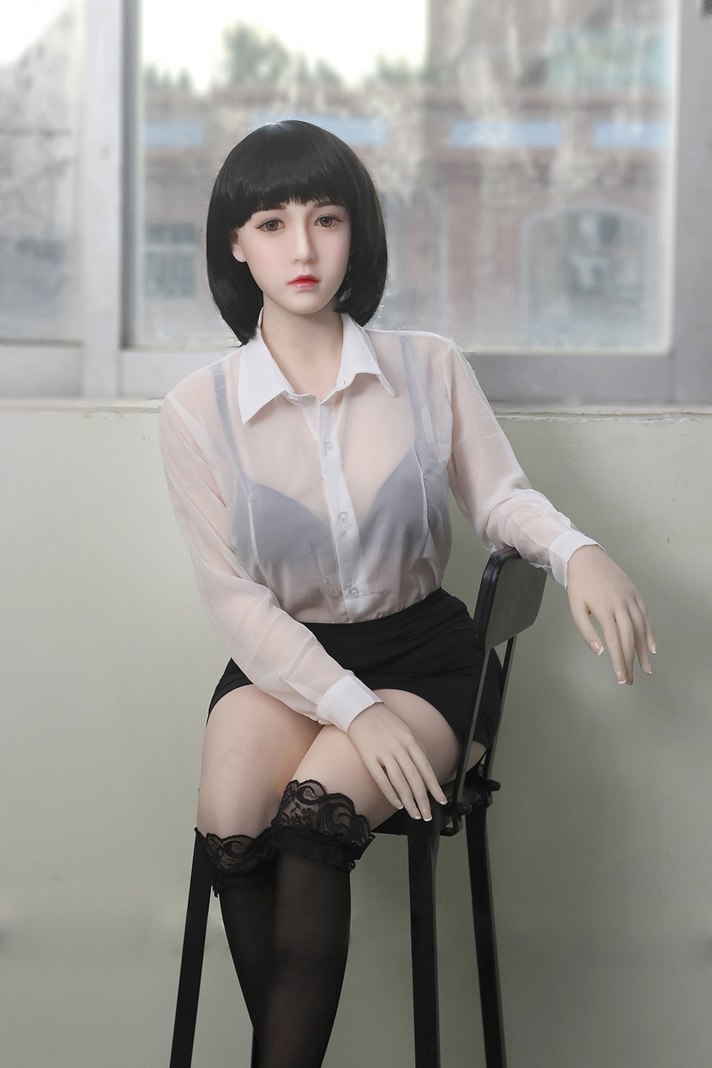 165cm/5ft5 Japanese Small Breast TPE Sex Doll Sachiko #196