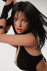 166cm/5ft5 Latina Hybrid Sex Doll with ROS Silicone Head Opal #M28