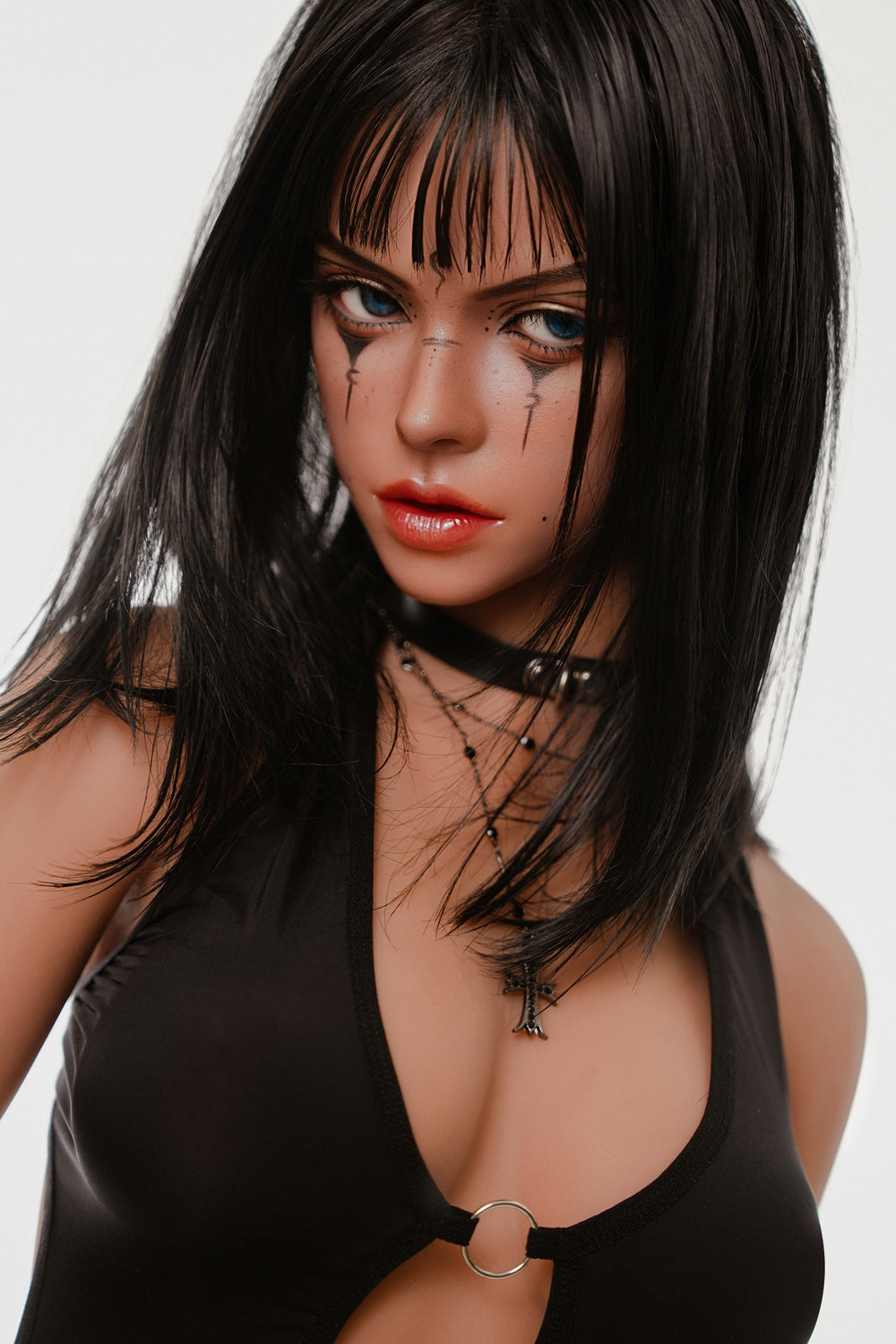 166cm/5ft5 Latina Hybrid Sex Doll with ROS Silicone Head Opal #M28