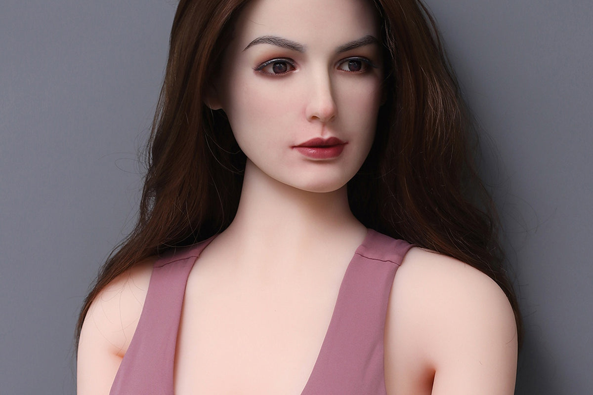165cm/5ft5 Celebrity Hybrid Sex Doll with Silicone Head Anne #231