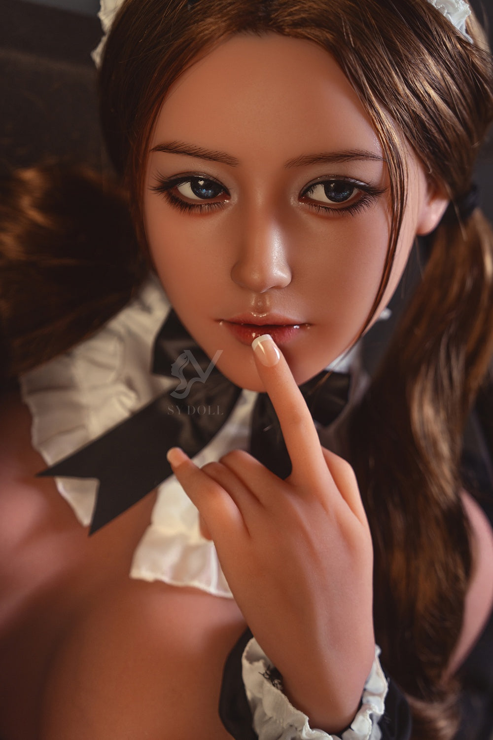 160cm/5ft3 D-Cup Lifelike Hybrid Sex Doll with Silicone Head Lottie #316