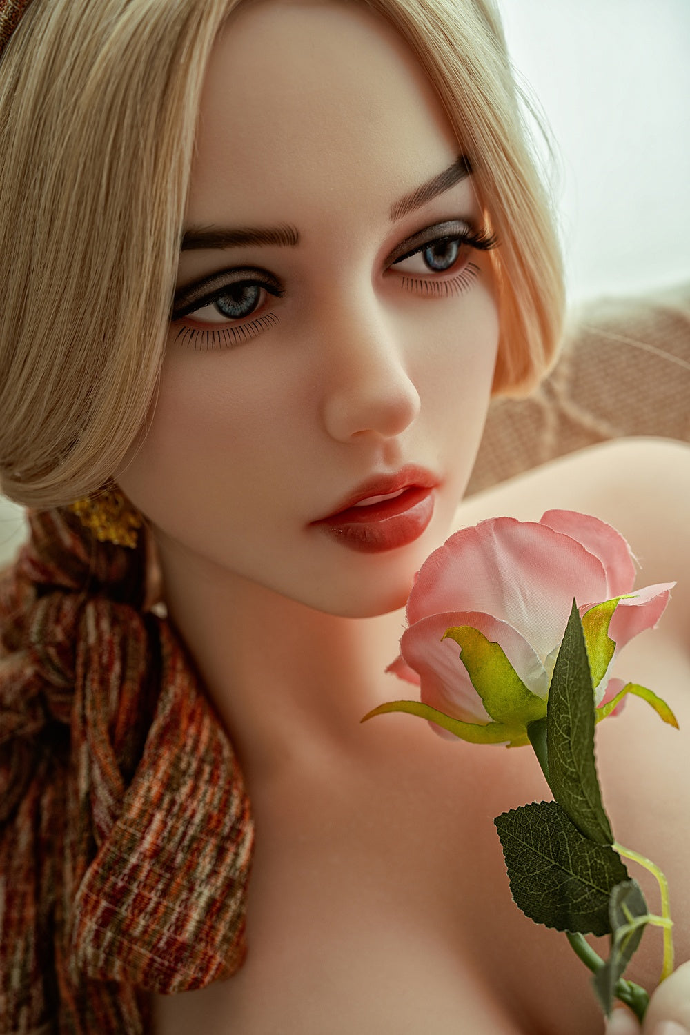 152cm/5ft C-Cup Lifelike Blonde TPE Sex Doll Gladys #319