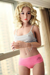 140cm/4ft7 A-Cup Blonde Small Breast TPE Sex Doll Viola #4