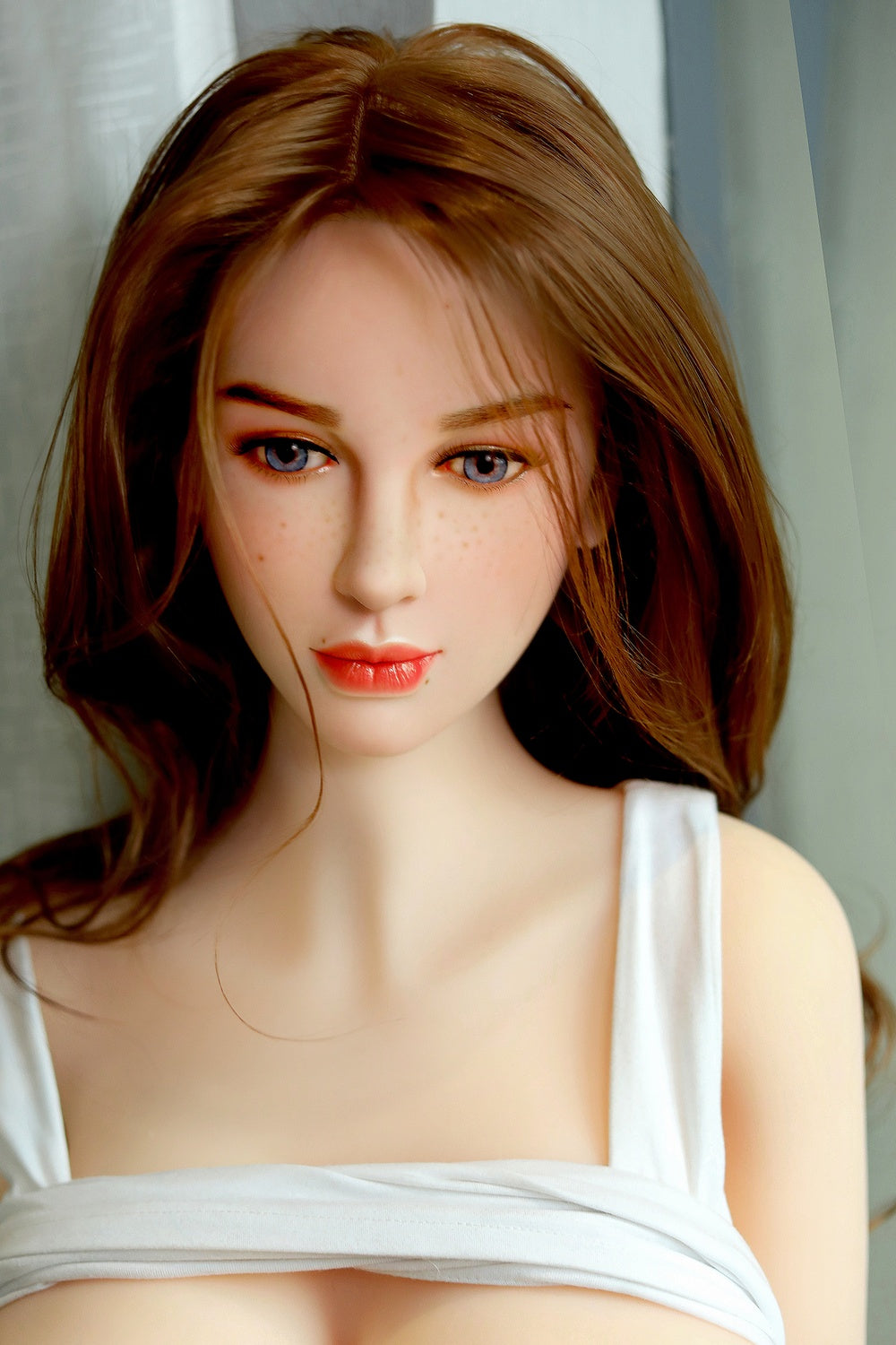 158cm/5ft2 J-Cup European Big Breast TPE Sex Doll Ashley #263