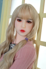 155cm/5ft1 A-Cup Blonde Asian TPE Sex Doll Chaewon #205