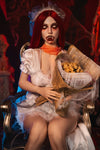 169cm/5ft7 Halloween Zombie Bride Hybrid Sex Doll with ROS Silicone Head Lilith #M7