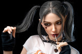 [EU In-Stock] 173cm/5ft8 Cosplay Hybird Sex Doll with ROS Silicone Head Harley Quinn #M7