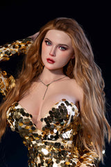 169cm/5ft7 D-Cup Real Skin Texture Full Silicone Sex Doll Geraldine #121