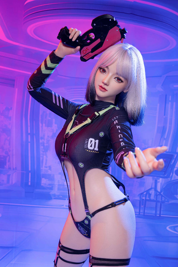 158cm/5ft2 B-Cup Asian Fantacy Full Silicone Sex Doll Emi #470
