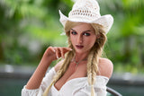 168cm/5ft6 B-Cup Blond Realistic Full Silicone Sex Doll Grace