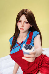 159cm/5ft3 D-Cup Asian ROS Full Silicone Sex Doll Mei #481