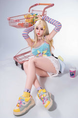 159cm/5ft3 D-Cup Asian ROS Full Silicone Sex Doll Rinka #483