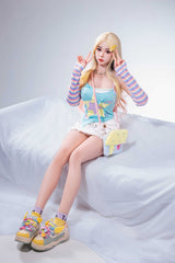 159cm/5ft3 D-Cup Asian ROS Full Silicone Sex Doll Rinka #483