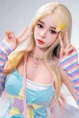 159cm/5ft3 D-Cup Asian ROS Full Silicone Sex Doll Rinka #483