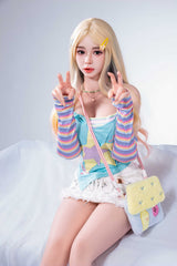 159cm/5ft3 D-Cup Asian ROS Full Silicone Sex Doll Rinka #483