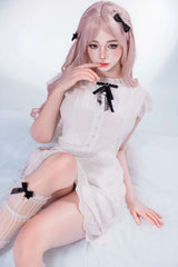 159cm/5ft3 D-Cup Asian Real Skin Texture Full Silicone Sex Doll Aihua #476