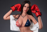 169cm/5ft7 D-Cup Female Boxer Real Skin Texture Full Silicone Sex Doll Isabella #157