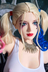 168cm/5ft6 C-Cup Harlequin-Inspired Cosplay TPE Sex Doll Noreen #3