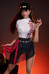 169cm/5ft7 D-Cup Latina Real Skin Texture Realistic Full Silicone Sex Doll Grace