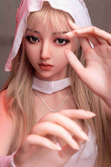 168cm/5ft6 B-Cup Blond Realistic Full Silicone Sex Doll Chie