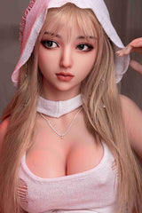168cm/5ft6 B-Cup Blond Realistic Full Silicone Sex Doll Chie