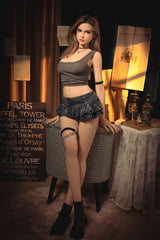 168cm/5ft6 B-Cup Realistic Full Silicone Sex Doll Fatima