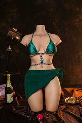 Real Skin Texture Mature Full Silicone Sex Doll Torso Everly #179