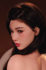 160cm/5ft3 BBW Curvy Real Skin Texture Full Silicone Sex Doll Thera #488