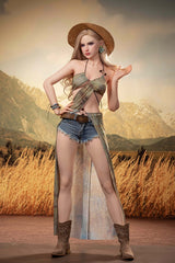 170cm/5ft7 C-Cup Realistic Skinny Full Silicone Sex Doll Eleanor