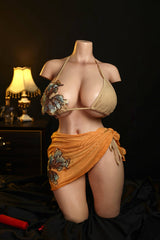 Real Skin Texture American Full Silicone Sex Doll Torso Heer #205